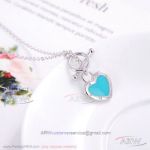 AAA Replica Tiffany Blue Heart Necklace